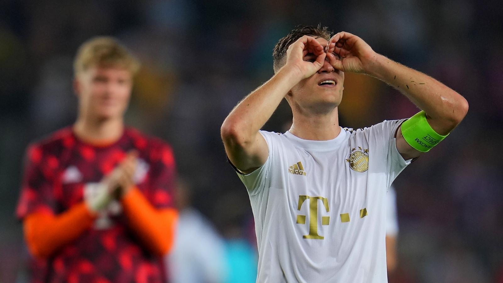 استهزاء بدري؟ Kimmich يشرح احتفاله ببرشلونة